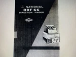 National Rdf 66 Radio Direction Finder Manual Digital. Fixed Price $5.99.