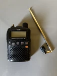Icom IC-R5 1300 Channel Wideband Radio Scanner. Fixed Price $150.00.