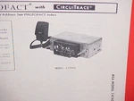 1978 Rca Cb/am-fm/fm Stereo Radio Service Shop Manual Model 14T405. Fixed Price $21.99.