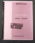 Kenwood TS-820S Instruction Manual Premium Card Stock Covers & 32 Lb Paper!. Fixed Price $23.00.