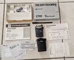 Standard C701 144 / 430 1200MHZ Fm Transceiver Triple Band + CLC-502 Case. Fixed Price $599.00.
