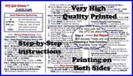 QR-FT60R FT-60R Nifty! Quick Reference Card. Fixed Price $16.85.