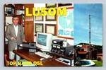 Ham Radio Qsl LU5OM Argentina 2015 Elecraft K2 Drake L7 Inverted Antenna. Fixed Price $15.99.