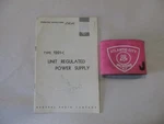 General Radio Co. Type 1201-C Unit Regulator Power Supply Instructions Manual. Fixed Price $28.97.