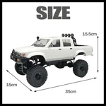 Wpl C64-1 C14 1/16 4WD Rc Rock Crawler Pickup Truck Off Road Car 63. Fixed Price $88.92.