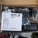 Retevis RT68 Walkie Talkie Long Range 1200MAH Vox Alarm Handheld Two Way Radio. Fixed Price $39.98.