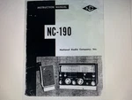 National NC-190 User Manual Digital. Fixed Price $5.99.