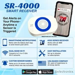 Dakota Alert SR-4000 Wireless Smartphone Receiver. Fixed Price $99.99.