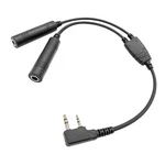 General Aviation Headset Adapter To Kenwood K1 Dual Ga Plugs Compatible. Fixed Price $27.85.