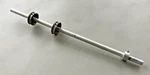 Heathkit HW-101 Preselector #453-17 Shaft W/pulleys & Set-screw Collar. Fixed Price $14.95.