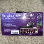 Stryker SR-497HPC 10 Meter Radio 90+ Watts 7-COLOR Display. Fixed Price $375.00.