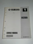Yamaha VX250A Outboard Service Shop Repair Manual. Fixed Price $9.30.