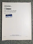 Heathkit High Voltage Probe IMA-100-10 Assembly & Operating Instructions. Fixed Price $9.95.