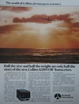 2/1977 Pub Rockwell Collins Avionics 628T-1 Hf Transceiver Original Ad. Fixed Price $11.67.
