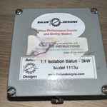 Model 1113U 1:1 Isolation Balun 7-54MHZ , 3KW Get It Fast Tested Pota Ham. Fixed Price $90.00.