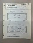 Kenwood DEM-999D Original Service Manual Free Shipping. Fixed Price $14.00.