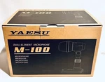 Yaesu M-100 Dual Desk Microphone (w/dynamic & Condenser Element) New. Fixed Price $313.60.