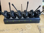 6X Vertex Standard EVX-261-G7-5 Two-way Radios Uhf W/batteries & Cradle. Fixed Price $399.95.