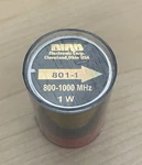 Bird 43 Wattmeter Element 801-1 800-1000 Mhz. Fixed Price $75.00.