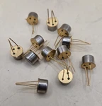 Lot Of 12 Nos Motorola 2N3866 Npn Rf Power Transistors TO-39 Gold Leads. Fixed Price $49.99.