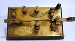Good Condition Original Bunnell Improved Gold Bug Telegraph Key Serial No. 42. Fixed Price $429.99.