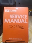 Icom IC-290 A/e/h Service Manual Maintenance Original W/ Schematics Vg-nm. Fixed Price $75.00.