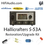 Hallicrafters S-53A Radio Restoration Kit Repair Upgrade Recap Capacitor Rebuild. Fixed Price $95.00.
