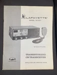 Lafayette HE-20T Owners Manual Transistorized Cb Transceiver Original. Fixed Price $29.99.
