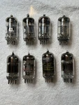 (8) Vintage 6U8 / 6GH8 6AN8 Vacuum Tubes Mixed Brands Untested Lot #7. Fixed Price $14.00.