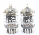 Match Pair 5670 Star Mica Sq Getter Tubes = 2C51 396A Western Electric. Fixed Price $80.99.