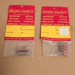 Rare 1960-61 Radio Shack "lightning Bolt" Logo Price Tag & Nos 2 Mica Capacitor. Fixed Price $39.99.