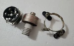Eimac 4CX300A JAN-8167 Tube & Socket Vintage Electronics Ham Untested As Is. Fixed Price $99.99.