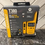 Motorola Talkabout T380 Frs Two-way Radios Rechargeable Walkie Talkie 2-PACK New. Fixed Price $65.98.