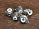 Qty 5 Clean SO-239 Uhf Rf Connectors From Kenwood Radios (MTC-1). Fixed Price $25.00.