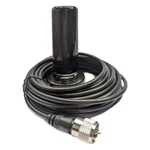 Dual Band Vhf Uhf Ham Mobile Radio Antenna PL259 Magnetic 400-470 136-174MHZ. Fixed Price $24.99.