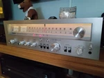 Lafayette Vintage LR-5555A Watt 8 Ohm Fm Sereo Receiver Amplifier. Fixed Price $395.00.