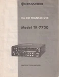 *genuine Original Kenwood TR-7730 2 Meter Fm Transceiver Instruction Manual*. Fixed Price $15.99.