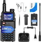 Branded AR-5RM 10W Ham Radio, Long Range Two-way Walkie Talkie, Noaa Receiver, 9. Fixed Price $27.99.