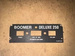 Linear Amplifier Boomer Deluxe 250 Face Plate Front Bezels Replacement Preamp. Fixed Price $28.98.