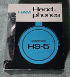 Vintage Kenwood HS-5 Open-air Headphones (original Box). Fixed Price $59.99.