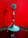 Vintage 1940S Astatic DN-500 Dynamic Microphone W F-11 Adapter & E-5 Stand Prop. Fixed Price $172.00.