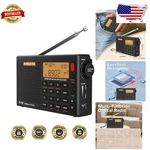 R108 Portable Am Fm Sw Lw Airband Radio, Dsp, Rechargeable, Lcd Display. Fixed Price $113.39.