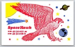 Space Hawk Qsl Postcard Robert Voigt Bowmanville Ontario Canada Ham Radio C270. Fixed Price $8.96.