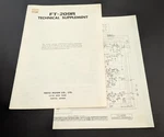 Yaesu FT-209R Technical Supplement Manual Original 2M Fm Handie Transceiver. Fixed Price $26.00.