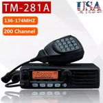 TM-281A Fm Transceiver Mobile Radio Car Station 136-174MHZ 10-50KM. Fixed Price $125.99.