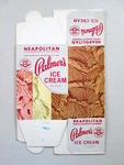 Vtg Nos Palmer's Dairy Middlebury Vermont Neopolitan Ice Cream Box Carton. Fixed Price $149.99.