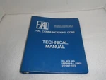 Hal Communication ST-6000 Fsk Demodulator Technical Manual Binder Edition. Fixed Price $45.00.