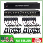 Kit Of 16 Channel Video Balun Power Supply Passive Receiver Hub. Fixed Price $299.99.