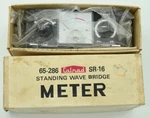 Vintage Calrad 65-286 SR-16 Standing Wave Bridge Meter New Box. Fixed Price $29.99.