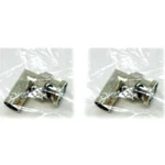 2 Pcs Amphenol UG-306A/U Bnc Plug To Jack Adapter 50 Ohm Right Angle. Fixed Price $19.97.